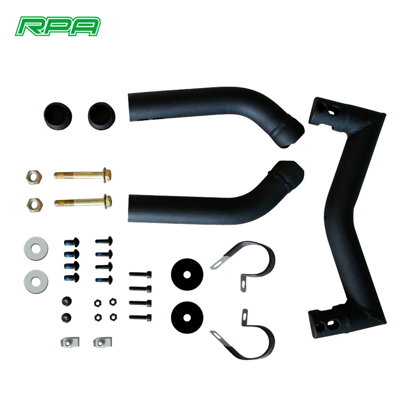 UTV ATV Accessories Can am Maverick X3 MAX Rear Bumper Bar with Aluminum Guard