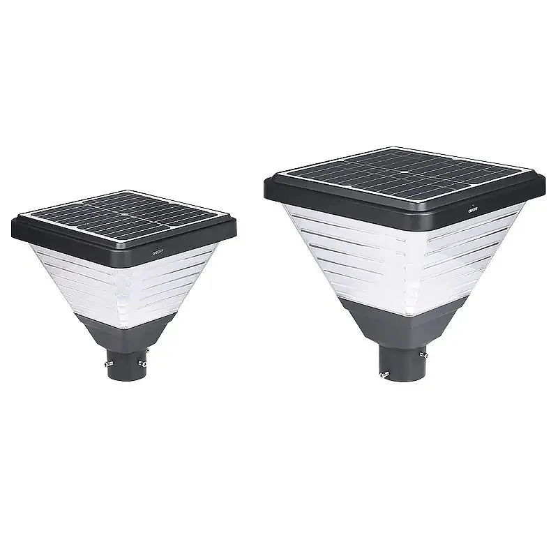 IP66 Parking Lantern Post Solar Garden Light 20w 25w 30w Solar Garden Fence