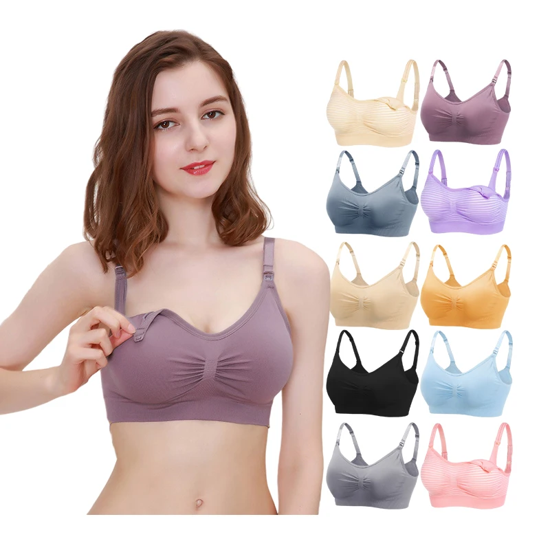 Nursing Bras Sleep for Plus Size Women Sports Bra Maternity & Nursing Bras Cotton Pregnancy Underwear