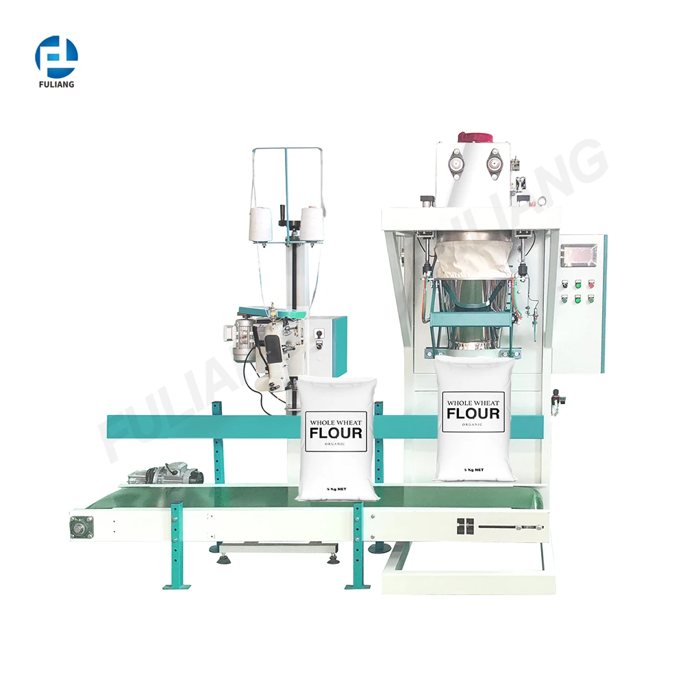 Energy Saving 25kg Powder Packing Machine 50kg Bag Flour Packaging Machine Powder Filling Machine
