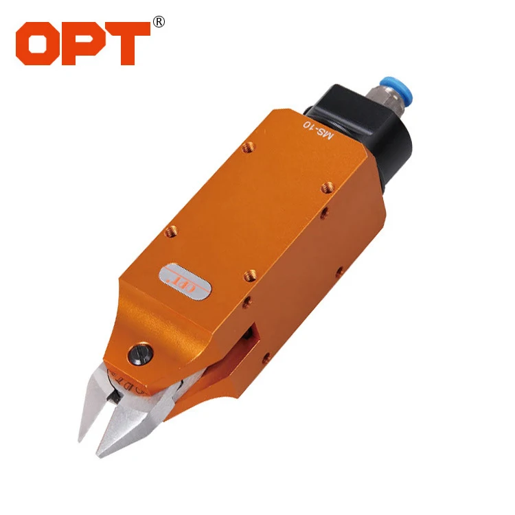 pneumatic scissor/air nipper used in Automated machine Plastic 2.6-4.0mm Metal 0.5-1.6mm Metal cutting shears MS-10 OPT