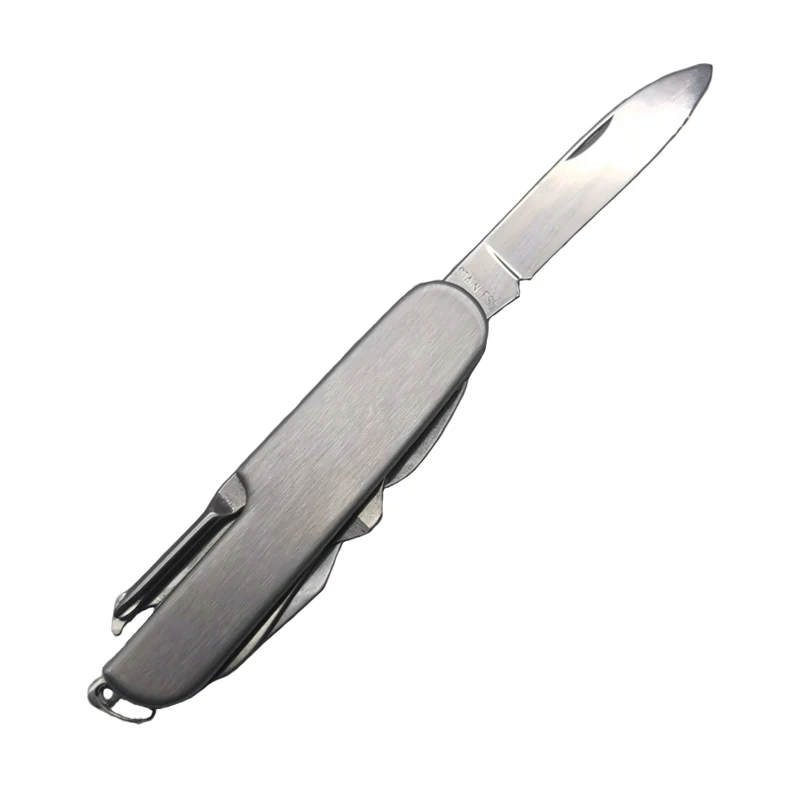 Wholesale folding multi tool keychain multifunctional swiss knife small pocket knife