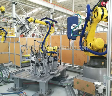 Car Production Line welding line welding equipment ckd skd for manufacturing plant