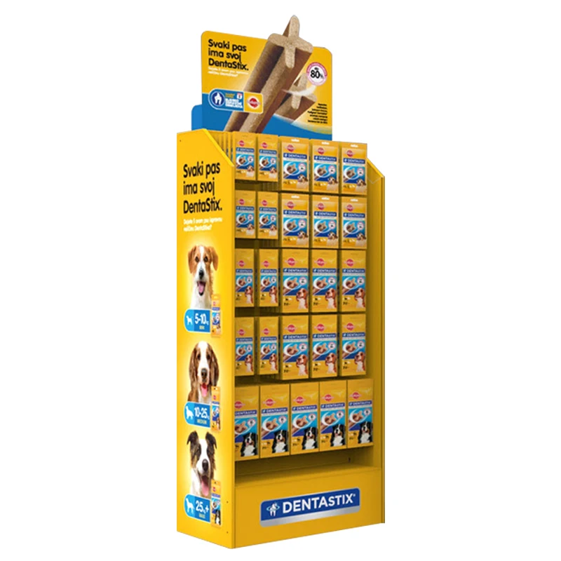 supermarket potato drinks pop displays stand Retail paper store free standing cardboard floor display paper display floor