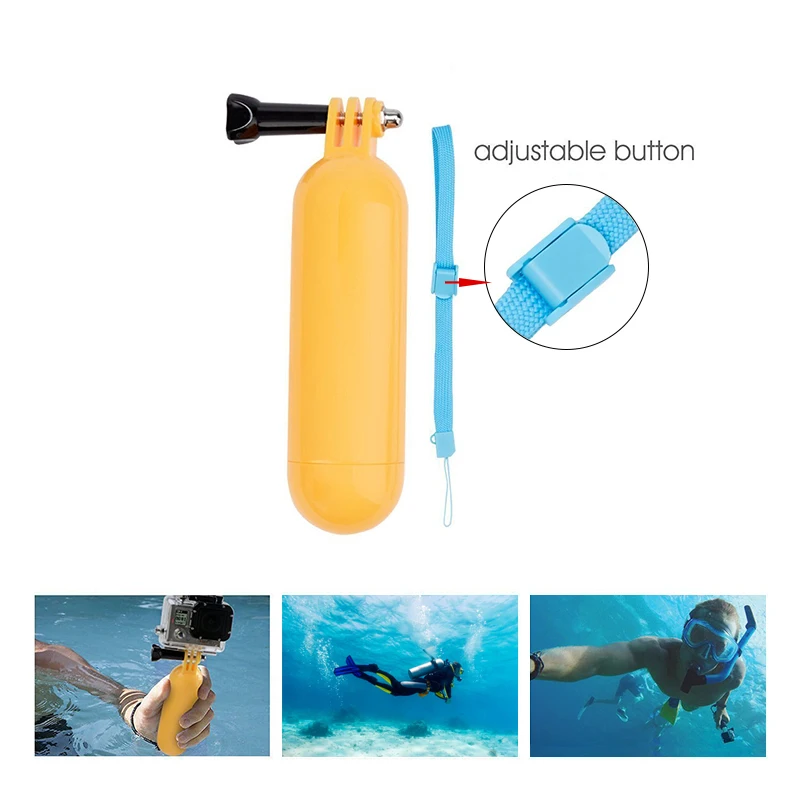 Wholesale High Quality Gopro Sports Camera Accessory Floaty Handheld Monopod Floating Hand Grip For Go Pro 6 5 4 3