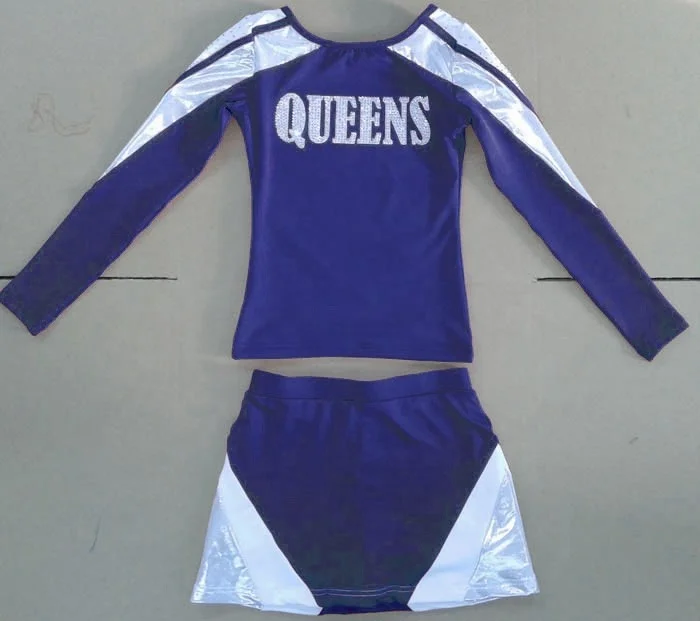 spandex cheerleading uniforms: sequin fabric