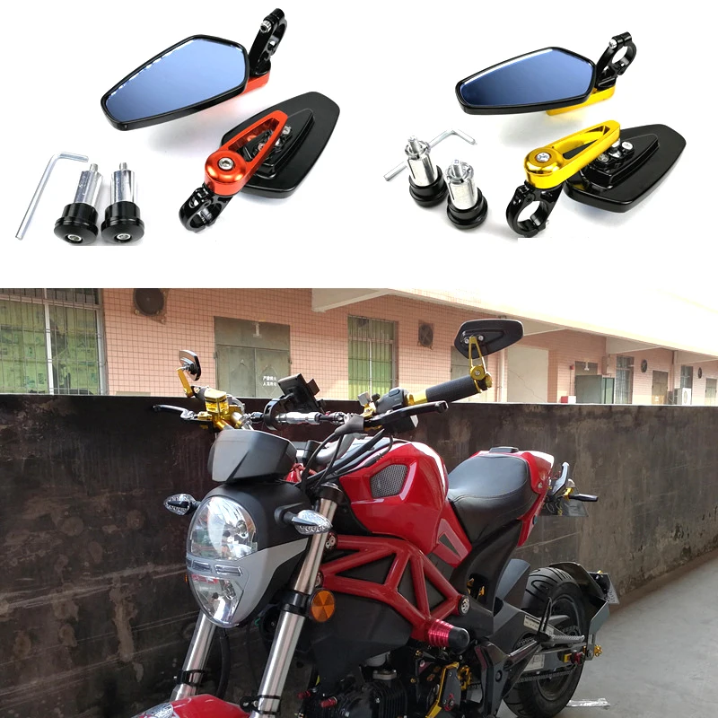 
2Pcs Motorcycle Aluminum 7/8