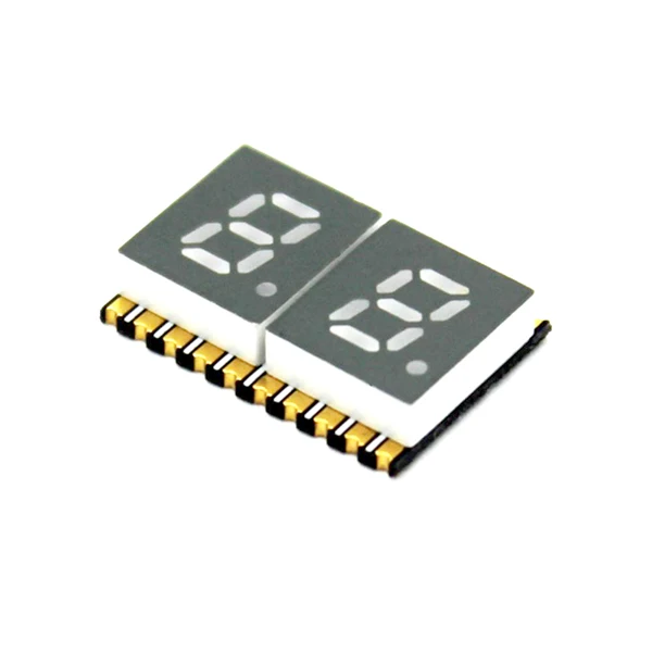 ultra thin 0.2 inch 2 digits 7 segment smd mini seven segment smt