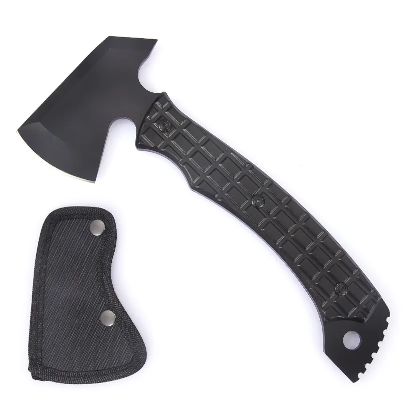 Newest Outdoor Multi Function Camping Tool Axe  Survival Hatchet Tactical Stainless Steel Axe With Sheath
