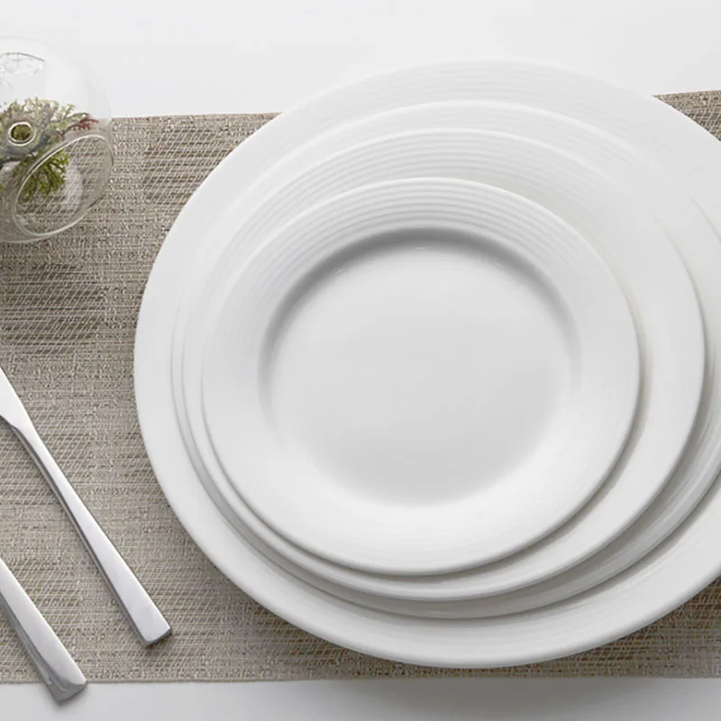 Luxury Dinnerware Sets, Good Price Porcelain Tableware, White Tableware Dinner Sets/