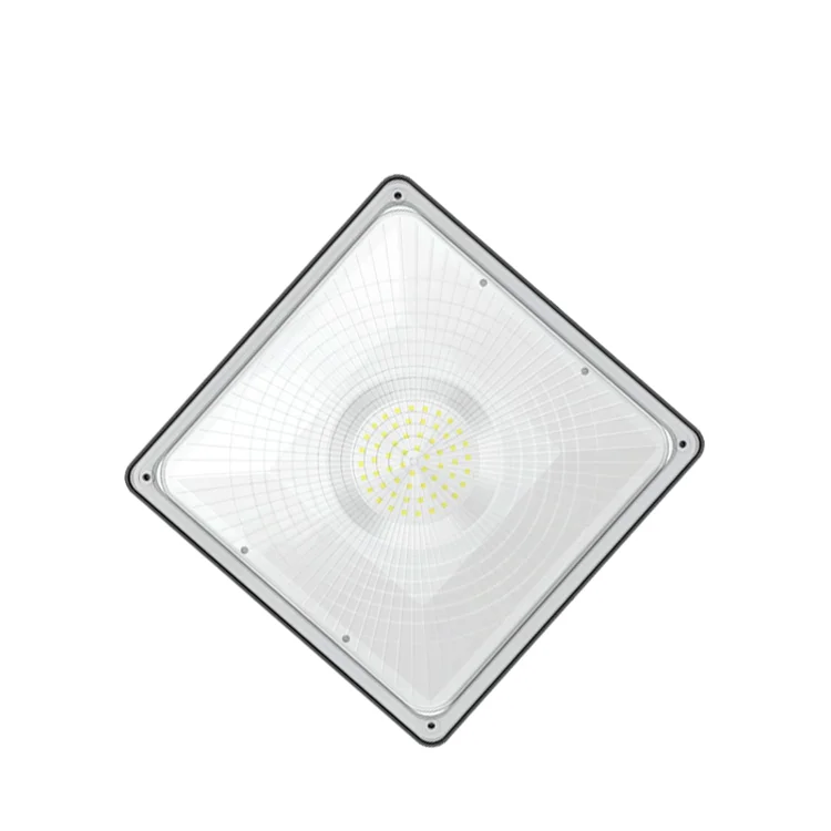 Factory Wholesale Waterproof 120W IP65 ETL DLC High Bay LED Canopy Light Gas Station