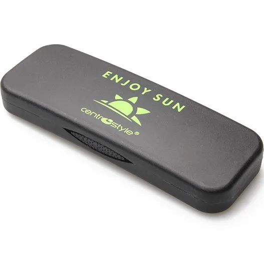 Factory directly hard Plastic white frosted clip on sunglasses optical case small large size cheap glasses case