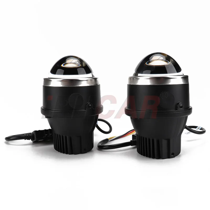  IPHCAR M617 3 дюймов LED противотуманная фара 3000K 3800K 4300K 5500K с универсальные