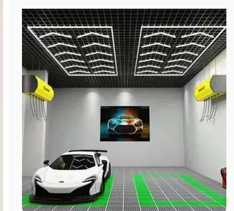 Professional custom-made Ceiling 220V Garage Light super bright led work lamp