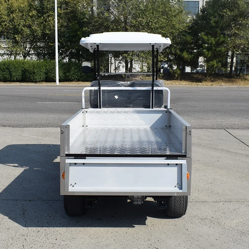 2 seater with cargo box golf cart elektrischgarten  CE approved golf utility cart Electric Resort style buggy