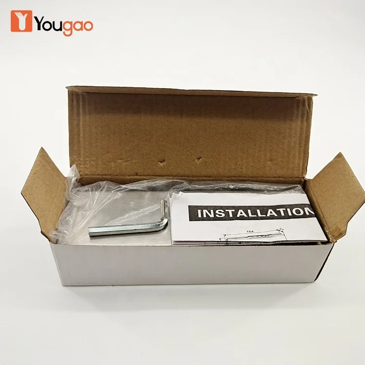 Frameless Glass Door Stainless Steel Lower Patch Fitting Door Clamp