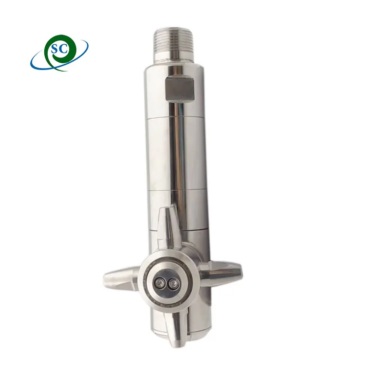 CS 3/4BSPP female high pressure 360 degree rotary tank cleaning nozzle fuel ethanol tank cleaning