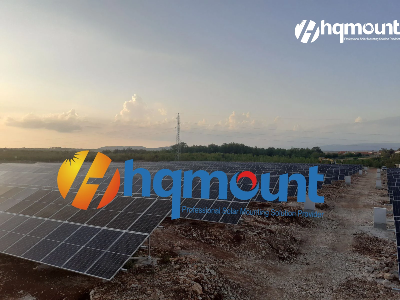 Solar PV C Pile Ground Mounting Structure Solar Panel Pole Mount