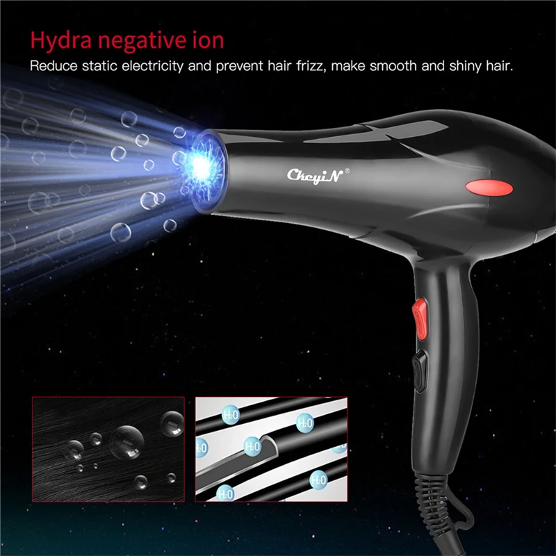 New Design Professional Salon Private Label Hair Blow Dryer 2200w Powerful Hair Dryer With Over Heating Protection