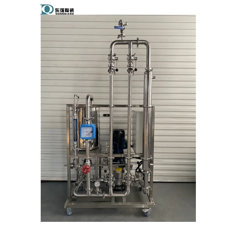  MF Ceramic Membrane Filter Pilot Plant For Wine