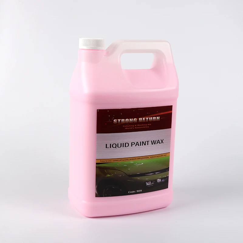 High-Gloss Finish Water-Based Carnauba Wax for Premium Car Care