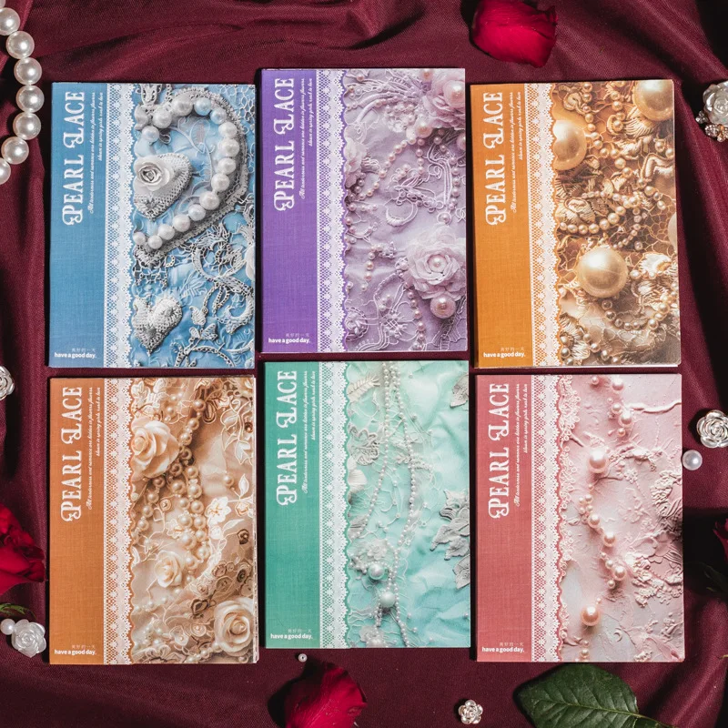 30sheet/set Wholesale Material Paper 3d Simulation Lace Pack Background Paper Scrapbooking Flowers Moto Notebook Deco Sticker