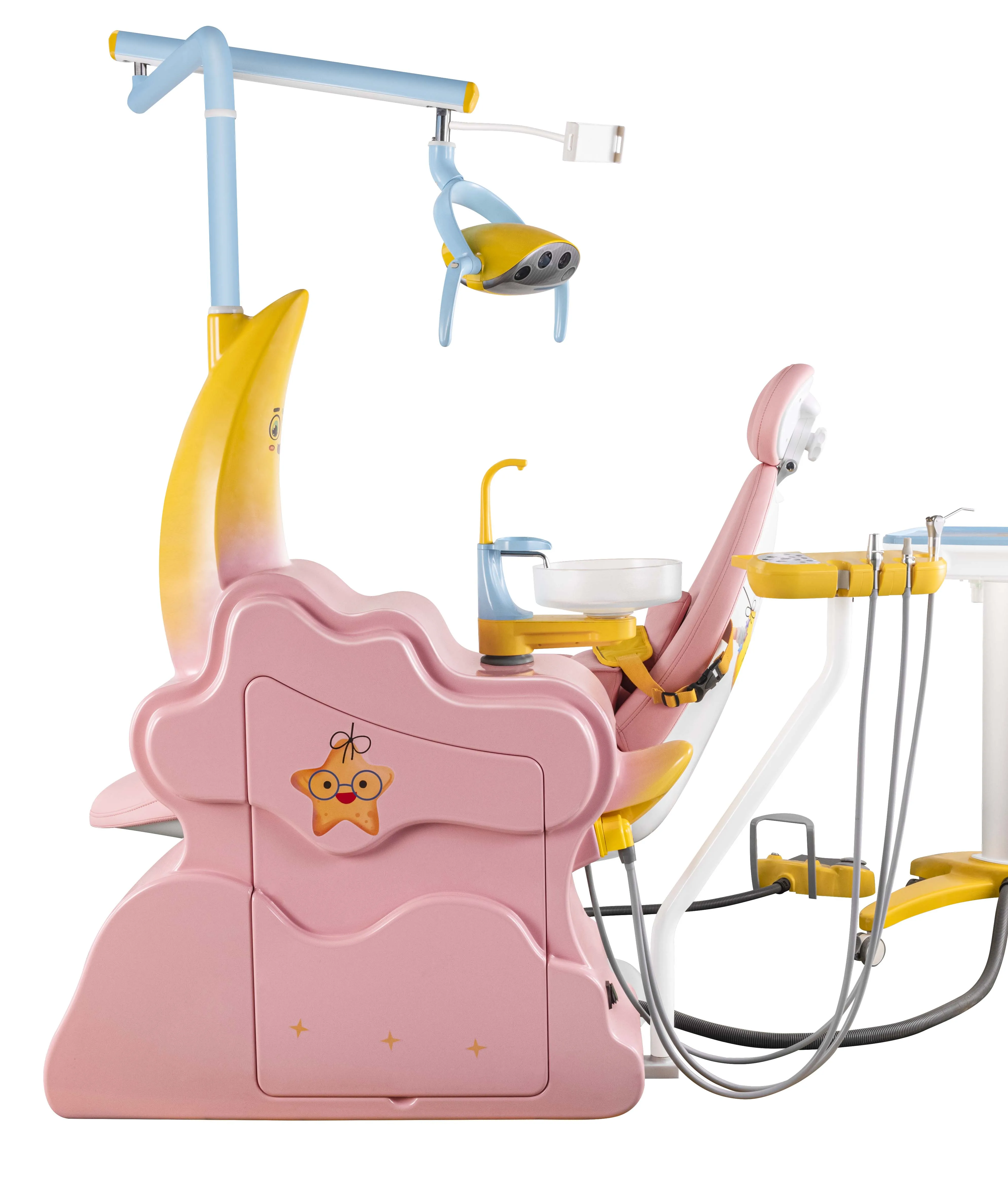 Floating  Design Kids/ Children Dental Chair Unit Price Moon-shape Bed for child