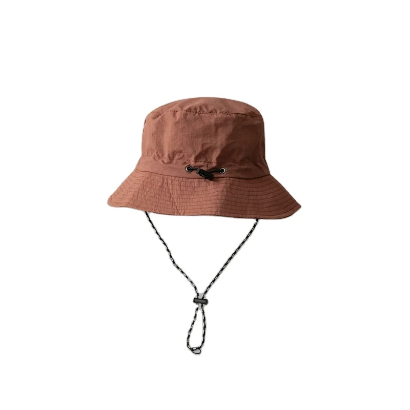 Outdoor Climbing Hiking Cool Bag Sun Hat Fishing Foldable Quick-dry Hats Custom Unisex Waterproof Bucket Hat