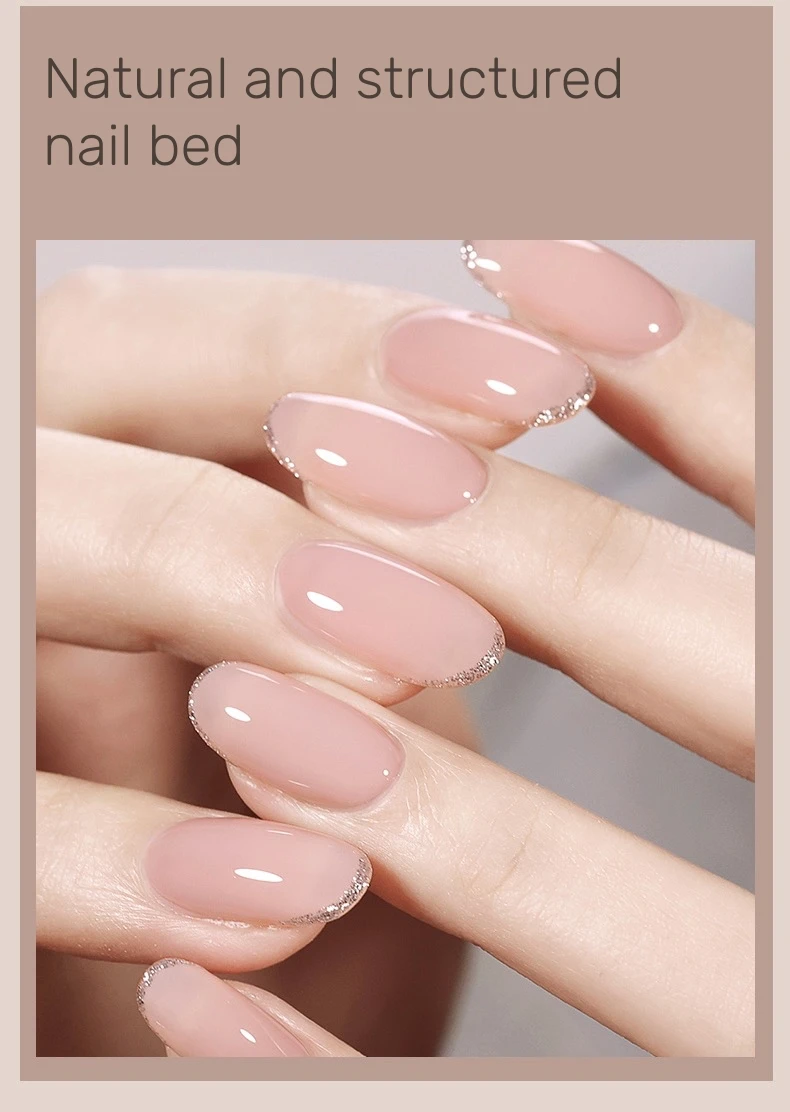 Принадлежности для ногтей MyBeautyNails Гель-лак без УФ-лампы полупрозрачный