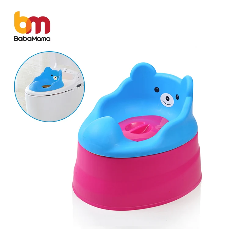 Lovely Eco-economic Cartoon Design 2 In 1 Potty Trainer Baby Chair Seat