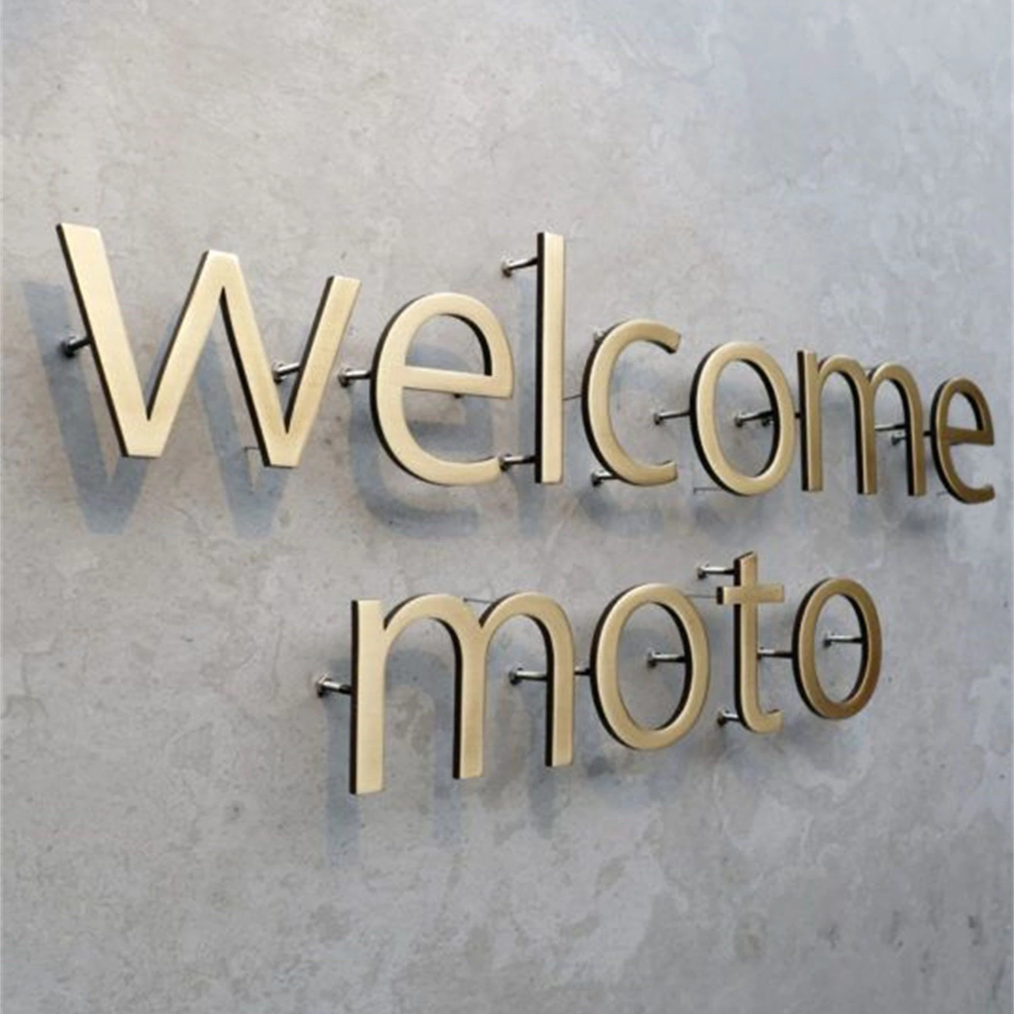 Sign Manufacturer Custom 3D Illuminated Standard Channel Letter Company Sign Shop Business Sign For Store