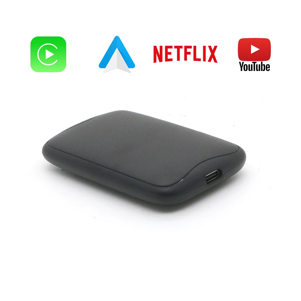 Android carplay ai box 2+32G dual wifi smart wireless carplay box support HDMI out and youtube Netflix