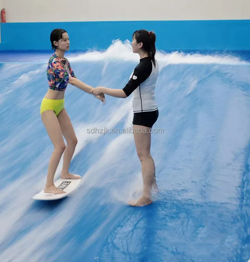Surfstage Indoor surf club simulator popular water park double surfing machine