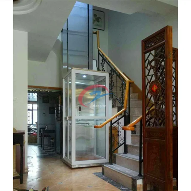 Best price 2-6m  360kg indoor vertical home lift home elevator
