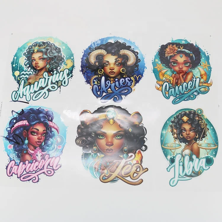 Custom Brand Clothes Plastisol Ready to Press DTF Heat Transfers Designs Logo Iron on Sticker Wholesale for T Shirts