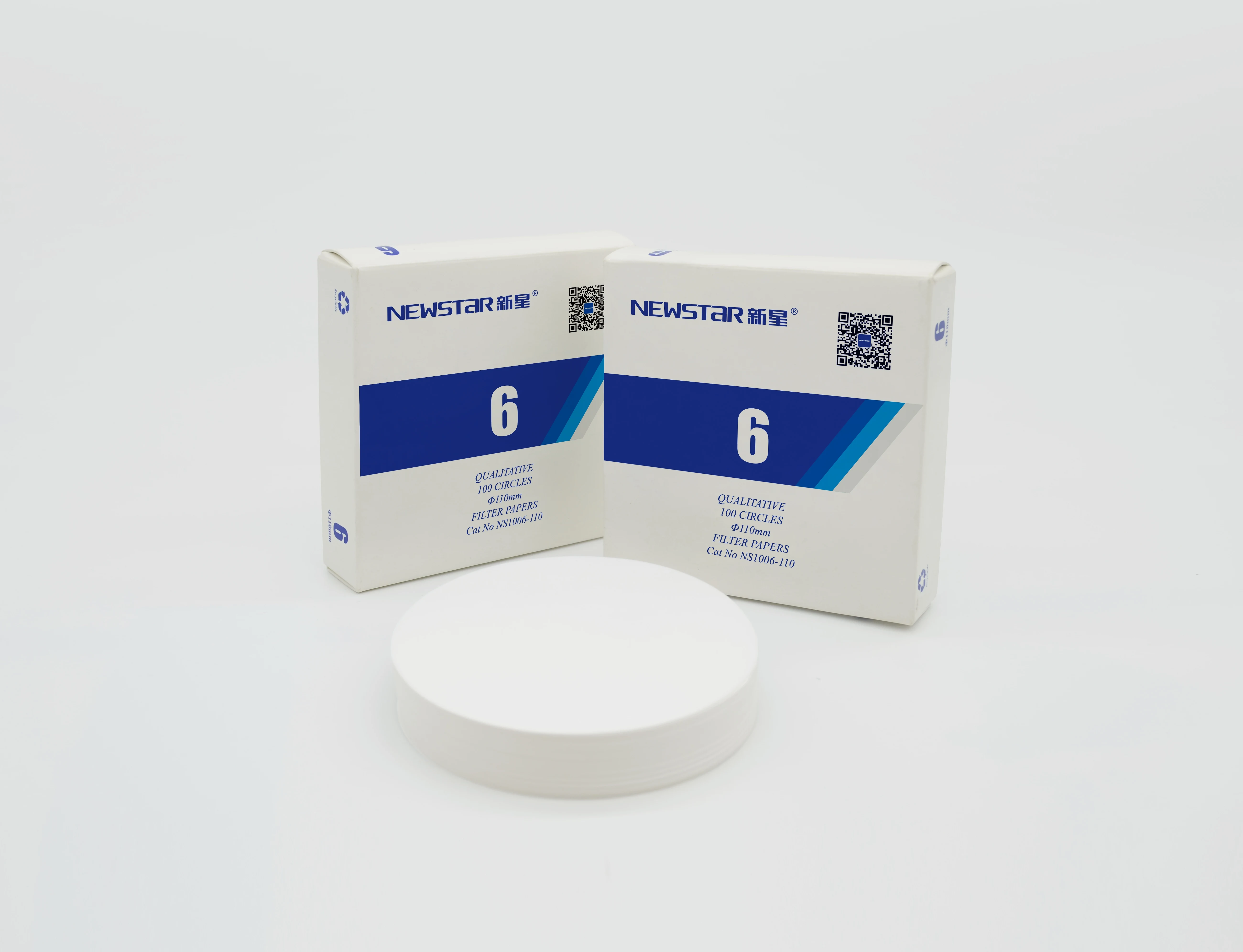 NEWSTAR качественная фильтровальная бумага Grade1,2,3,4,5,6 125mm10 0 шт./упак.