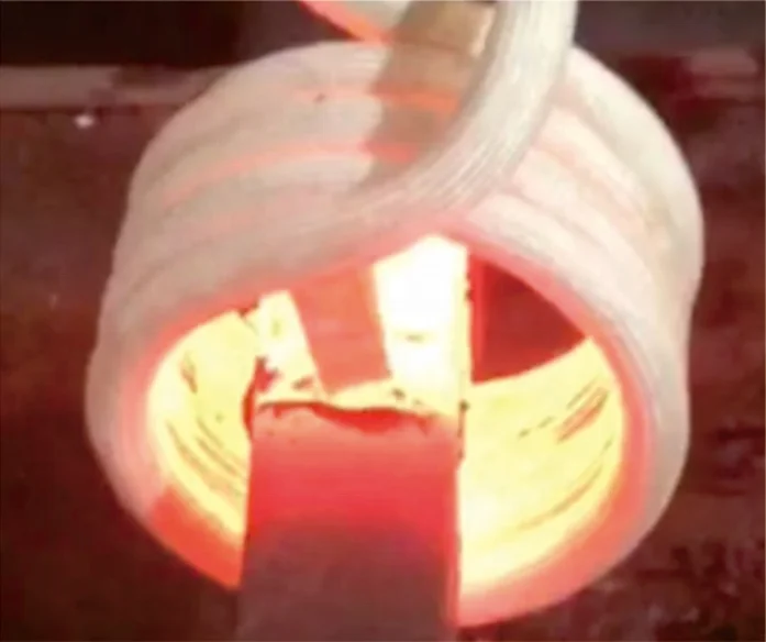 25KW MF medium frequency induction heating equipment for metal heat treatment