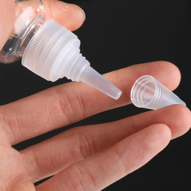 100ml pink Soft Hair Oil Dye Squeeze Applicator Packaging 120ml squeeze tube bottle With Twist Cap for hair
