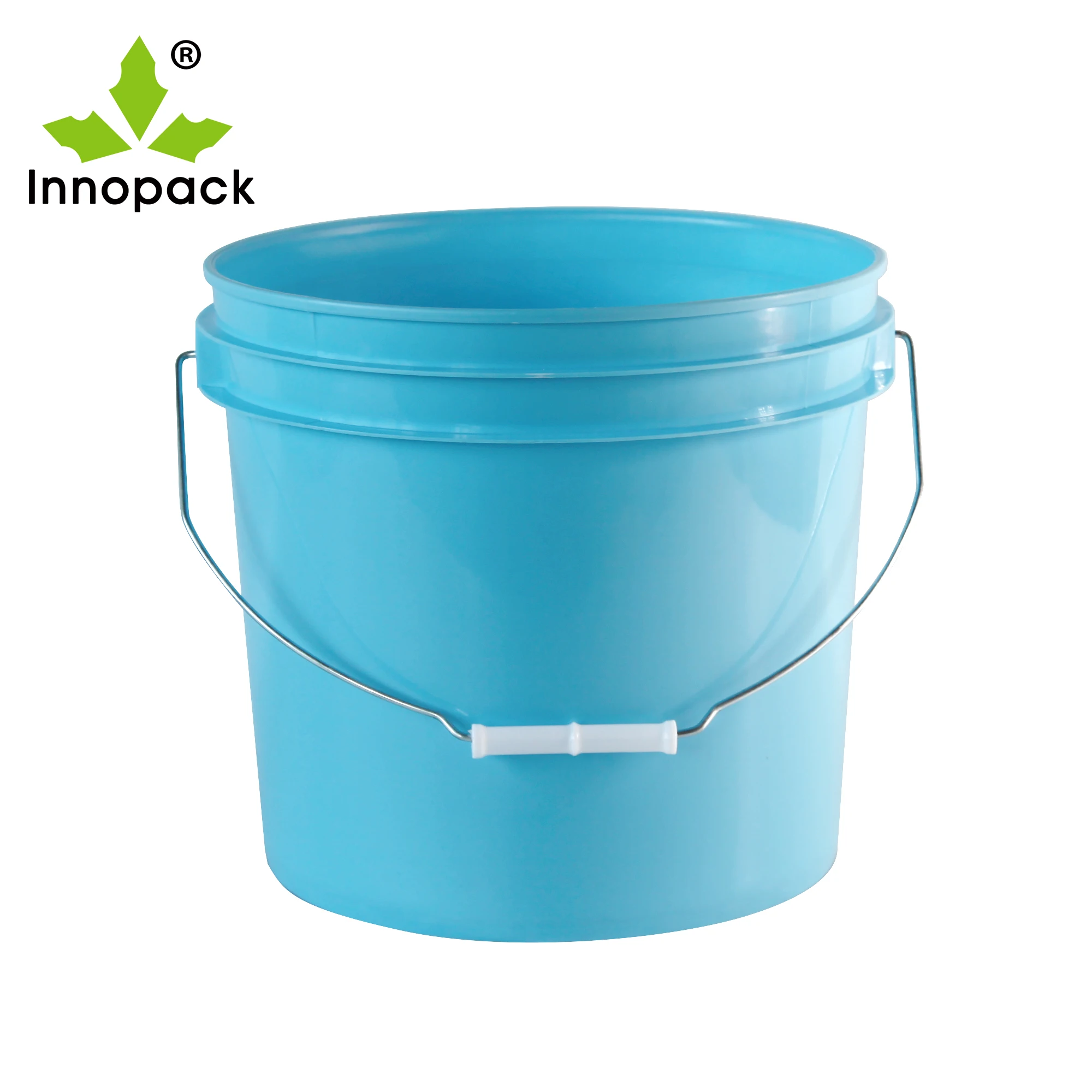 Custom color 13L plastic paint plastic bucket for car wash cleaning