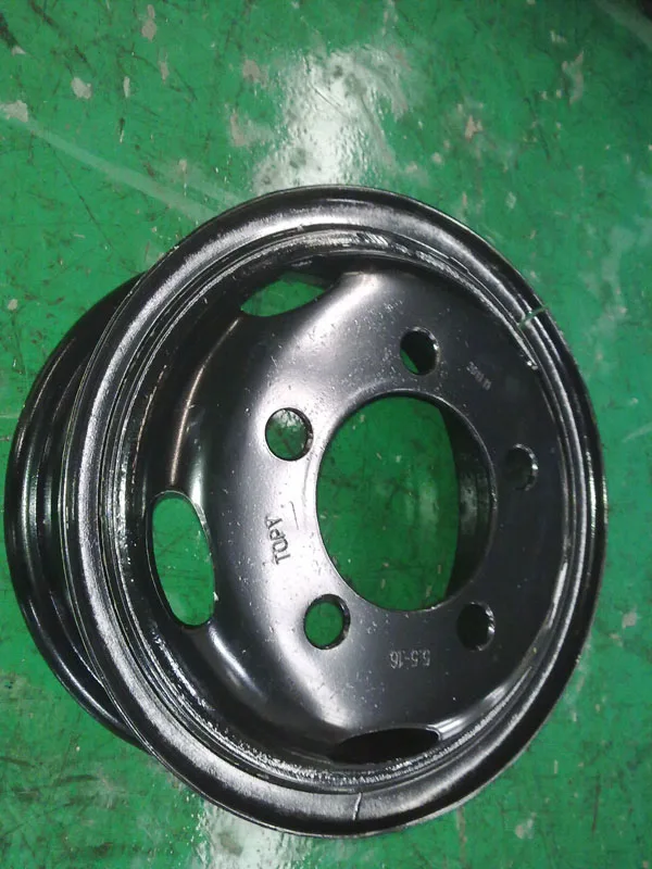 
tube steel wheel 5.5-16 for truck 