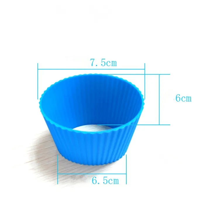 Youngs Silicone Heat resistant Cup Sleeve For Ceramic Mug Cup  Drinking Cups Sleeves