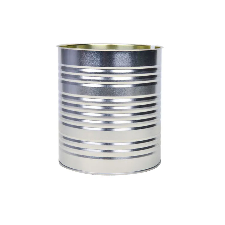 high quality  1000ml -5000 ml food grade tinplate round cans Milk powder round tin cans