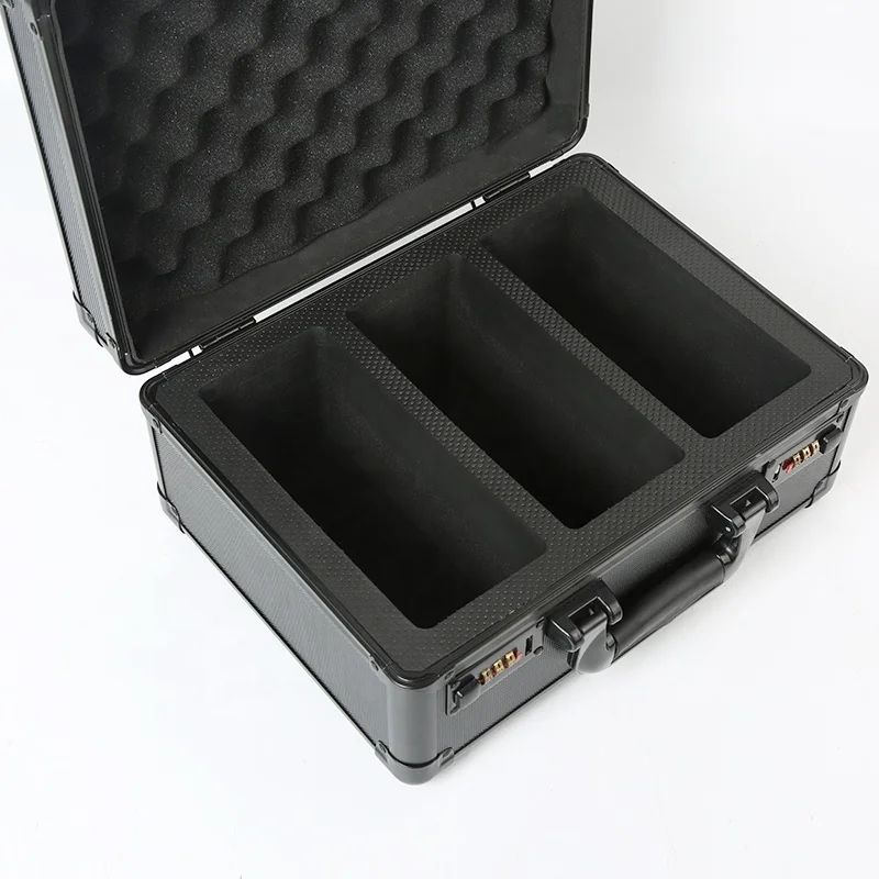 Источнику питания простая не доставляет хлопот при транспортировке Алюминиевый Твердый чехол с логотипом и замком