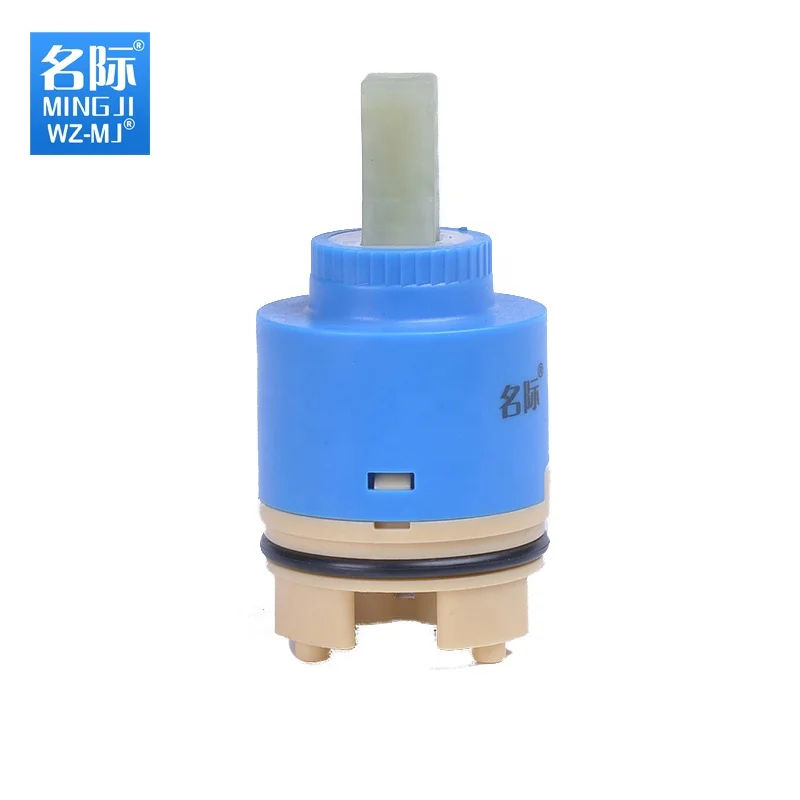 WZ-MJ 40mm Idling Double Seal Plastic Ceramic Faucet Cartridge with Feet