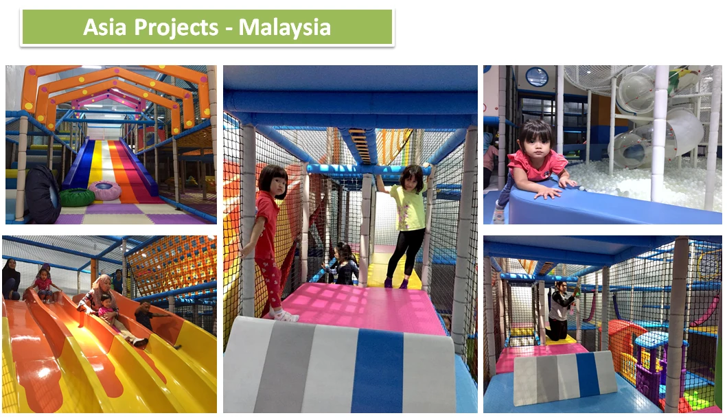 Fast food restaurants indoor games soft play area children indoor playground with ball pits