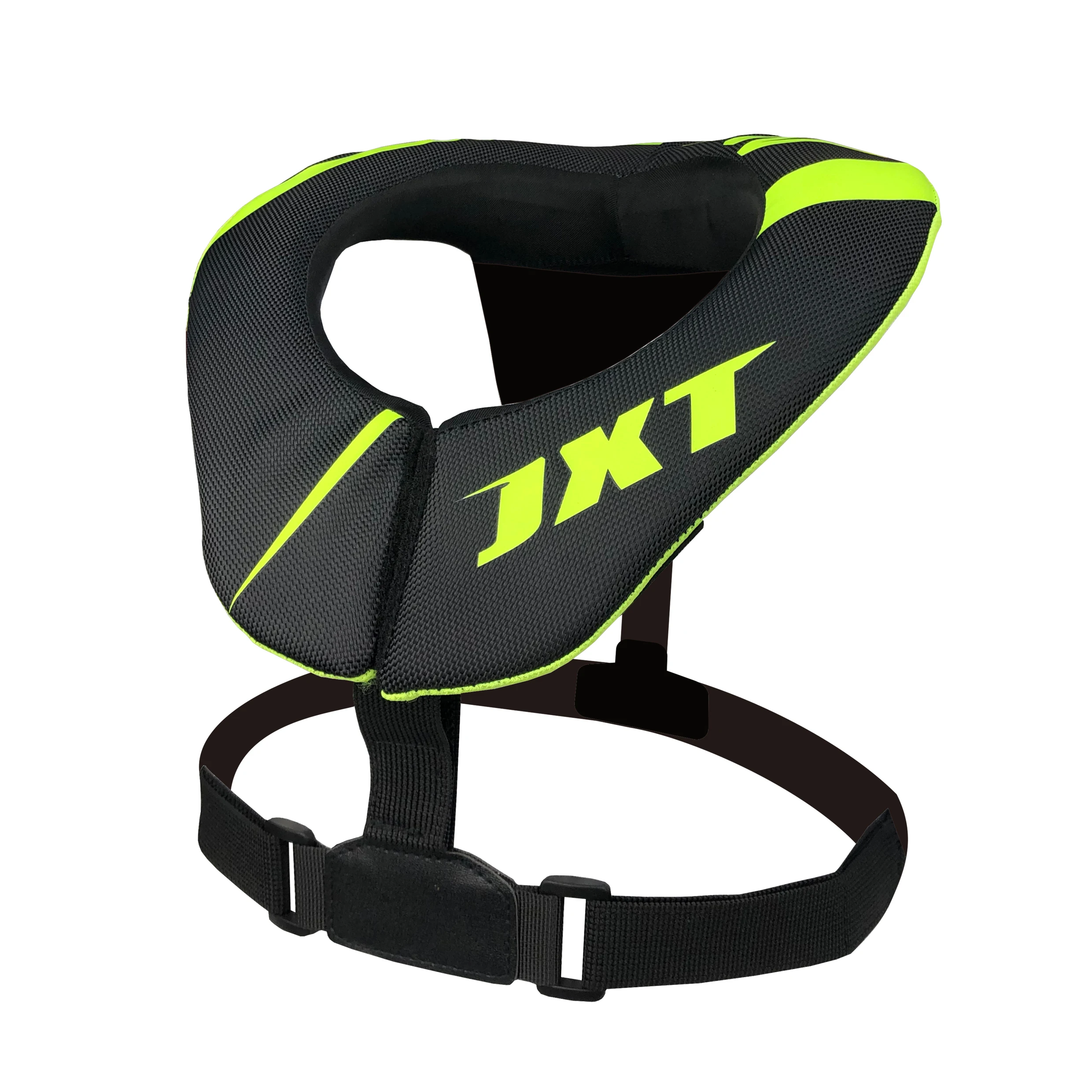 JXT Wolf teenager children neck brace off-road motorcycle balance bike go-kart neck protection black green protector