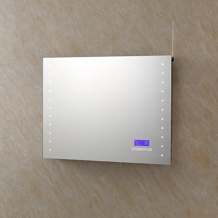 Large Bathroom Makeup Rectangle Led Mirror Led Lighted Cosmetic Mirror With Led Lights Magnifier