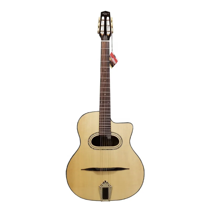 Wholesale Traditional Aesthetic Jazz Music Guitar Aiersi Gypsy Jazz Guitar