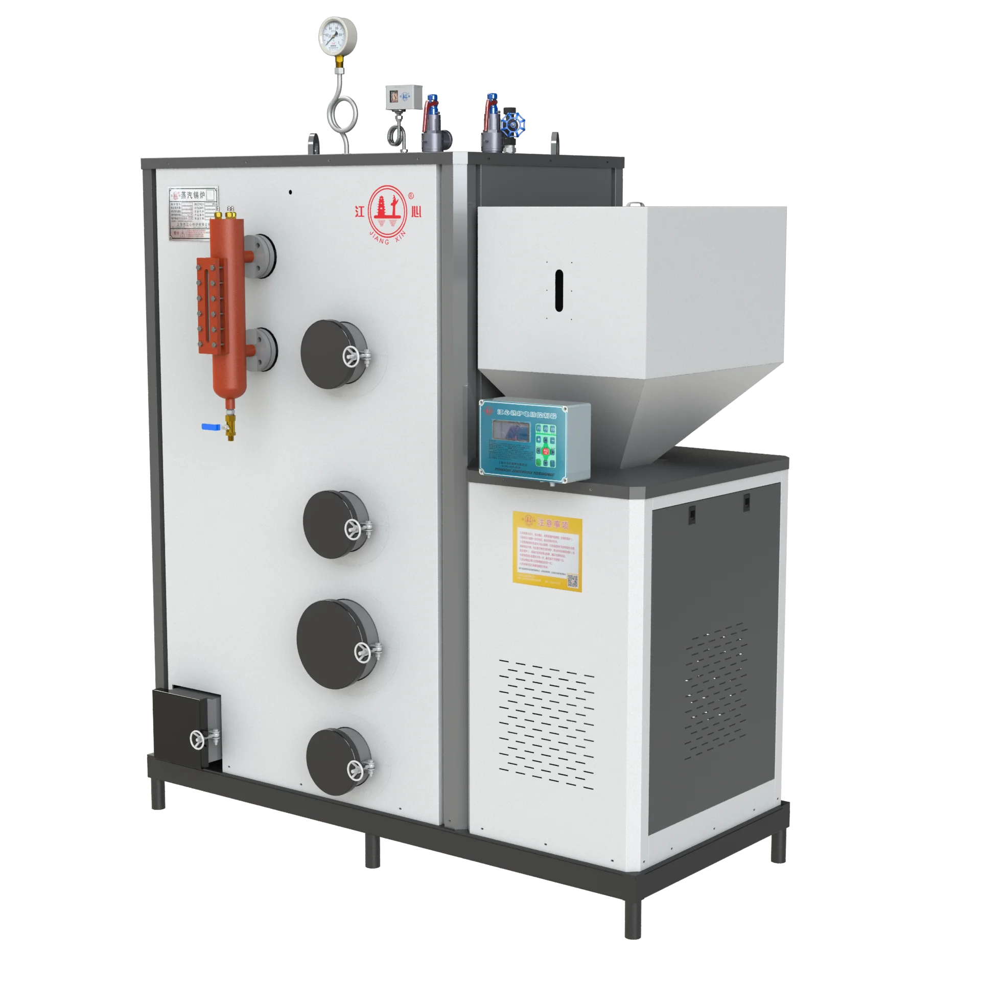 vertical biomass fired boiler  new type wood  pellet boiler  Biomass energy particle steam boiler 200 kg/h for food industries