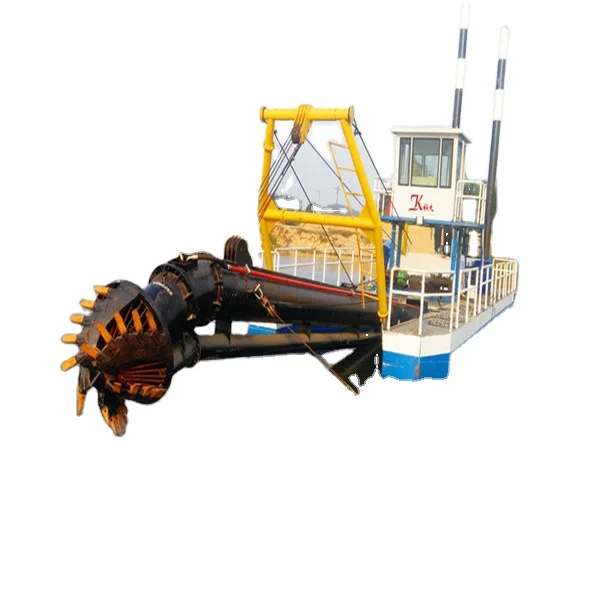 Diesel Powered Cutter Suction Dredgeing Dredger Machine for Sale In Bangladesh India Cutter Suction Dredger